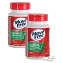 Move Free Advanced Glucosamin Chondroitin MSM Joint Support Supplement, unterstützt Mobilität, Komfort, Stärke, Flexibilität und Knochen, 120 Tabletten / 40 Portionen (2 Packung)