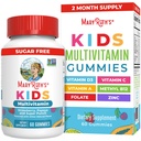 MaryRuth Organics Kids Vitamins | Multi | Sugar Free | 2 Monat Versorgung | Kids Multivitamin Gummis für Alter 2+ | Vegan | Nur 1 Tag | 60 Zähler