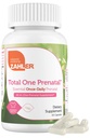Zahler - Total One Prenatal Vitamine für Frauen (60 Count) Täglich Multi Vitamin Prenatale mit Folsäure, Eisen, Zink & 19 Andere essentielle Vitamine & Mineralstoffe - Kosher Pre Natal Multivitamin Kapseln