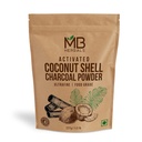 MB Kräuter Aktiviertes Charcoal-Pulver aus Kokosnussschale 8 oz (227 Gram / 0.5 LB) | Für EXTERNAL NUR | Face Packs und Masks| Seifenherstellung | ToothPowder