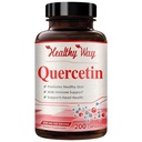 High Strength Quercetin 500mg Kapseln - Einmal täglich leistungsfähige Antioxidante Quercetin Ergänzung für Herz-Aging Haut Gehirn und Immununterstützung - Vegan Friendly Gluten-Free Made in the USA (200 Portionen)