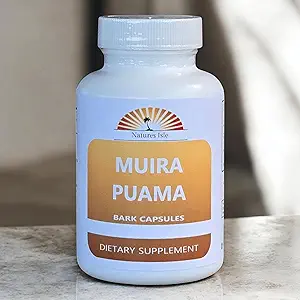 Generische Muira Puama Bark Pulver Kapseln 500mg - 60