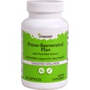 Vitacost Trans-Resveratrol Plus -- 60 Vegetarische Kapseln