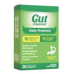Täglich Probiotikum für Männer und Frauen, Langsame Verdauungsalterung, Boosts Immunsystem, Reduziert Bloating, Non-GMO, Gluten Free & Soy Free, 10 Billion CFU, 30 Kapseln