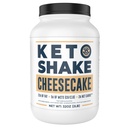 Cheesecake Keto Meal Replacement Shake [2lbs] - Low Carb Protein Powder Shake Mix, High Fat mit MCTs, Kollagenpeptiden und Real USA Cream Cheese