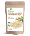 Bio Ashwagandha Root Powder -8 Unze | Lab Getestet für Reinheit | Raw aus Indien, von SHOPOSR (8 oz)