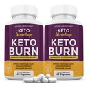 Justified Laboratories (2 Pack Keto Advantage Keto Burn Pillen 1275MG Neu & Verbesserte Formel Enthält Apfelessig Extra Virgin Olivenöl Pulver Grüner Tee Blatt 120 Kapseln