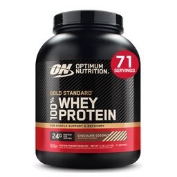 Optimum Nutrition Gold Standard 100% Whey Protein Pulver, Schokolade Kokosnuss, 5 Pfund (Packaging May Vary)