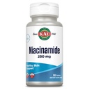 KAL Niacinamid 250mg Tabletten, Vitamin B3 Ergänzung für Hautgesundheit, Energie Metabolismus, Nerve, Zirkulation und Verdauung Unterstützung, Enhanced Absorption ActivTabs, Vegan, 100 Portionen, 100 Tabletten