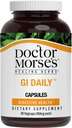 Doctor Morse's GI Daily - Gut Cleanse - Verdauungsunterstützung - Darm, Gesamtgutunterstützung - Naturopath Formuliert - Marshmallow Root, Slippery Elm Bark, Mullein Leaf - 90 Kapseln - 45 Tage Versorgung