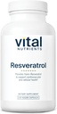 Vital Nährstoffe Resveratrol | Ultra High Potency Antioxidant | Trans Resveratrol für Herz-Kreislauf- und Zellgesundheit Unterstützung* | Vegan Ergänzung | Gluten, Milch und Soja Kostenlose | Non-GMO | 120 Kapseln