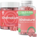 kindnature Myo-Inositol & Vitamin B1 Wellness Bundle - Hormonal Balance & Nervous System Support Gummis