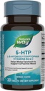 Nature's Way 5-HTP, L-5-Hydroxytryptophan, Hilft Serotonin zu machen, um einen positiven Ausblick*, Vitamin B6, Vitamin C, Griffonia Bean Extract, 30 Tabletten (Packaging May Vary)