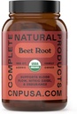 Bio Beet Root Capsules 620mg | 100 Count | Pure Beetroot Powder | Plant-Based, Non-GMO, Vegan Supplement | USA Herbal Capsules