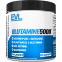 Pure Vegan L-Glutamin-Pulver-Ergänzung - Evlution Nutrition Nitric Oxide Booster 5g L Glutamin-Ergänzung für Post Workout-Recovery Enhanced Pumps Gut Health Energy and Immunity - Unflavored
