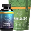 Primal Harvest Greens Powder & Vision Ergänzungen für Frauen und Männer Vision und Eye Support Complex mit Lutein, Zeaxanthin Bundle