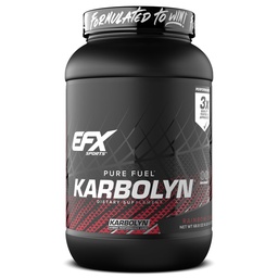 EFX Sports Karbolyn Fuel | Fast-Absorbierendes Kohlenhydratpulver | Carb Load, Sustained Energy, Quick Recovery | Stimulant Free | 35 Servierungen (Rainbow Candy)