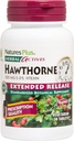 Natures Plus Kräuter-Aktiven Hawthorne - 300mg, 3.2% Vitexin, 30 Vegan Tabletten - 30 Servierungen