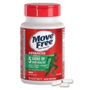 Move Free Advanced Glucosamin Chondroitin MSM Joint Support Supplement, unterstützt Mobilität, Komfort, Stärke, Flexibilität und Knochen, 120 Tabletten / 40 Portionen