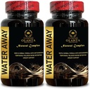 Natürliche Wasser Weg Pillen - Fast Acting Natürliche Wasser Weg Pillen für Frauen und Männer, Wasser Pillen Vitamine, diuretische Pillen für Wasserrückhaltung, Fast Acting Bloating Relief, - 2 Flaschen