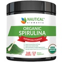 Premium USDA Organic Spirulina Pulver - Organic Spirulina aus blaugrünen Algen aus Kalifornien & Hawaii - 100% vegetarisch & vegan, nicht gentechnisch verändert, nicht bestrahlt - das beste grüne Superfood für Smoothies!