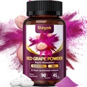 Piceid Resveratrol Supplement und NAD+ Zellregenerator, Ultra High Purity & Bioverfügbar, Unterstützung Herzgesundheit, Blutfluss, Zelluläre Energieproduktion & Stoffwechsel, Red Grape Powder, 45 Tage Versorgung-62