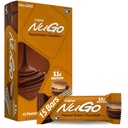 NuGo Protein Bar, Peanut Butter, 11g Protein, Glutenfrei, 15 Count