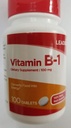 Leader Vitamin B-1 100mg, 100 Tabletten jedes (Pack von 3)