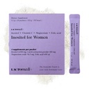 LACTOMEDI Inositol Supplement für Damen | Myo-Inositol 4000mg + D-Chiro-Inositol 100mg | Balanced 40:1 Ratio | Menstrual Cycle & Wellness Support | 30 Day Supply