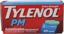 TYLENOL PM Extrastärke Schmerzlinderung/Nighttime Schlafhilfe Caplets 100 ea