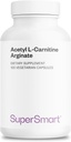 Supersmart - Acetyl L Carnitin Arginate 1000 mg pro Tag - Aminosäuren - Beliebte Brain Supplement | Non-GMO & Gluten Free - 120 Vegetarische Kapseln