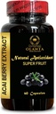 ACAI Berry Extract - Leistungsstarke Antioxidantien Acai Berry, Acai Berry Extract Kapseln, Glutenfrei, Non GMO, acai Berry Diet - 1 Flasche 60 Kapseln