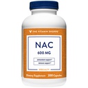 Der Vitamin Shoppe NAC N-Acetyl-L-Cystein - fördert Cellucor Health, Immun- & Antioxidant-Unterstützung - 600 MG (200 Kapseln)