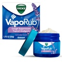 Vicks VapoRub, Lavender Scent, Cough Suppressant, Topical Chest Rub & Analgesic Ointment, Medicated Vicks Vapors, Relief von Cough Wegen Kalt, Aches & Pains, 1.76oz