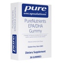 Pure Encapsulations PureNutrients EPA/DHA Gummy | Gummy Soft Chew unterstützt gesunde kognitive Funktion und tägliche Wellness | 36 Gummies | Natürliche Zitronen-Lime Flavor