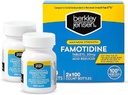 berkley jensen Maximum Strength Famotidin 20 mg - (200 Count), Säure Reducer Tablets, Relieves Meal-induzierte Sodbrennen & Säure Verdauung Symptome, All-Day Heartburn Prävention & Relief