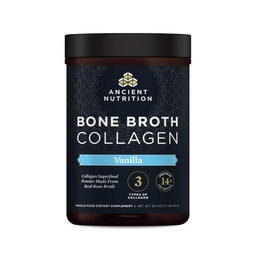 Antike Ernährung Collagen Pulver, Knochen Broth Collagen, Vanille, hydrolysierte Multi Collagen Peptide, unterstützt Haut und Nägel, Joint Supplement, 30 Servierungen, 18.3oz