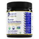Premier Research Labs Premier Fermented Beets - Beet Root Powder Fermented, Organic Fermented Beets for Men & Women, Beetroot, Nitrates, Blutdruckunterstützung, USDA Organic - 6.3 Oz Jar