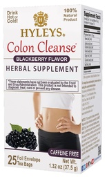 Hyleys Colon Cleanse Tea Blackberry Flavor - 25 Teebeutel (12 Pack - 300 Teebeutel insgesamt)