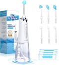 DR.SHARK Cordless Nasal Bewässerungssystem, Elektrischer Netztopf für Sinus, Nasenreiniger, Sinus Cleaner Machine, 5 Modi Nasenspülmaschine