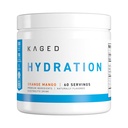 Kaged Hydration Elektrolyte Pulver | Orange Mango | Hydra-Charge Sportgetränk Mix | Pre, Post, Intra Workout | Low Carb, Vegan, Gluten Free | Ergänzungen für Männer & Frauen | 60 Servierungen