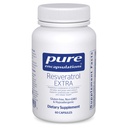 Pure Encapsulations Resveratrol EXTRA - 100 mg Trans-Resveratrol - Für gesunde Cellular & Cardiovascular Function* - Antioxidantien Supplement - Non-GMO & Gluten Free - 60 Kapseln