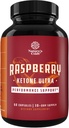 Pure Himbeer Ketone Weight Loss Supplement - Keto Brennen Natürliche Fat Burner Diät Pillen für Männer und Frauen Boost Metabolism Burn Belly Fat Potent Appetite Suppressant 500 mg 60 Kapseln