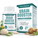 Rein optimales Brain Booster Nootropic Supplement - Gehirnunterstützung für Gedächtnis, Fokus, Klarheit, Jitterfreie Energie für Erwachsene, Senioren - mit Ginkgo Biloba, Alpha GPC, Lion's Mane - 60 Kapseln