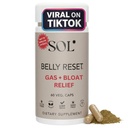 Belly Reset: Unterstützt natürliche Produktion von Verdauungsenzymen und Probiotika, reduziert Gas und Bloating, fördert regelmäßige Bowel-Funktion