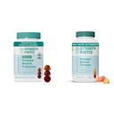 SmartyPants Organic Prenatal Vitamine für Frauen Multivitamin Gummie Bundle: Probiotics, Biotin, Methylfolate, Omega 3, Vitamin D3, B12, B6, A, K & Zink, 120 Count