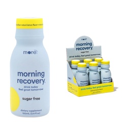 Morgen-Recovery-Elektrolyt, Milch-Diesel-Getränk-Profi-Formulierung zu Hydrate während des Trinkens, Hoch lösliche Flüssigkeit DHM, Non GMO, Vegan, Gluten-Free, Zuckerfreie Zitronen, Packung von 6