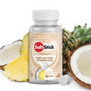 SaltStick Elektrolyt FastChews - 60 Coconut Pineapple Chewable Electrolytes - Salztabletten für Laufen und Hydration, Elektrolytkäse - 60 Count