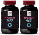 Augenstärke - EYE VISION SUPPLEMENT - Klares Bild, Pure View, Vivid Vision, Fokussierlinse, Visual Boost, Crystal Vision, Fokusvorteil, Klare Aussicht, Scharfe Sicht, Scharfe Details 2 Flasche 120 Caps