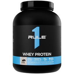 Regel 1 Whey Protein – 24g Fast-Acting Protein aus All-Whey-Quellen mit natürlich vorkommenden EAAs & BCAAs für Workout Recovery oder Anytime Use (5 Pfund*, Cookies & Crème)